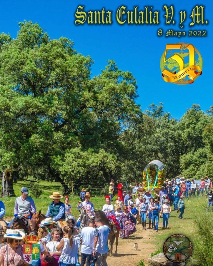 Romería de Santa Eulalia 2022 Santa Olalla del Cala